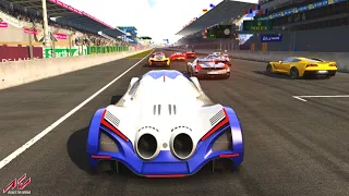 Devel Sixteen (5000hp) vs. Supercars - Le Mans - Assetto Corsa