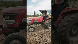 Mahindra Arjun Novo 605 Di vs Mahindra Arjun 555 Plough In Farm|double plough #short #farmersson