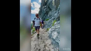 LAGO DI SORAPIS : Tratto di strada piu' pericoloso