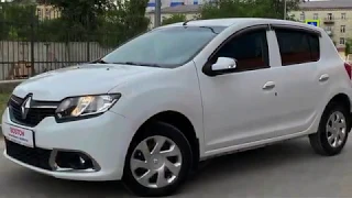 Renault Sandero, 2016, 1.6 MT (82 л.с.) Экспресс обзор от Сергея Бабинова, Автосалон Boston