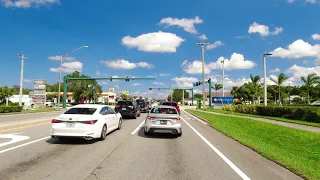 Driving Around Stuart, Florida to Atlantic Ocean Beaches on a Picture Perfect Day