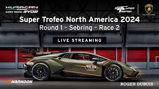 Lamborghini Super Trofeo North America 2024 - Sebring, Race 2