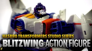 Hasbro Transformers Studio Series Blitzwing Action Figure Unboxing and Review