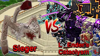 Minecraft |Mobs Battle| Sieger (Fungal Infection Spore)VS L_Ender 's Cataclysm