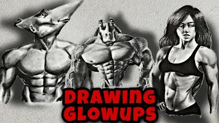 Drawing Glowups - Tiktok Art Compilation | @mistanask #6