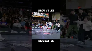 ❌ [ BBOY ] LILOU VS LEE #shorts #battle #dance #100