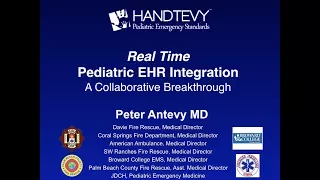 Handtevy Webinar - Pennsylvania EMSC (2017)