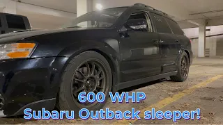 600 WHP Subaru Outback Surprises Everyone! vs R35 GTR | Twin Turbo 370z | 335i | Heads/Cam Trans Am