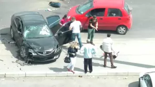 Жуткая авария в центре москвы