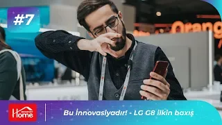 Kənardan idarə olunan və qan-damar ID-li Smartfon LG G8 ThinQ | #MWC2019