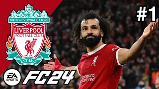 FC 24 Liverpool Career Mode Part 1 - NEW ERA BEGINS!! 🔥