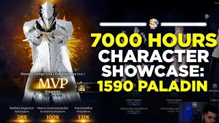 Lost Ark: 7000 Hours Character Showcase: 1590 Paladin