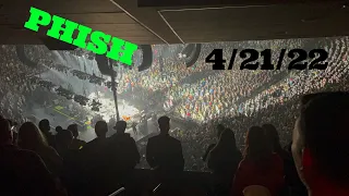 PHISH New York City 4/21/22 playing Chalkdust Torture