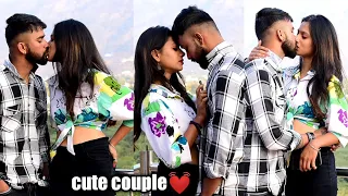 real lips kissing prank on my cute girlfriend  new kissing prank video gone romantic kiss kissing