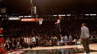 Extreme Slo Mo Zach Lavine & Aaron Gordon Dunks - NBA Dunk Contest 2016