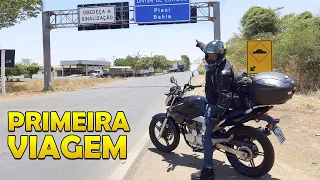 MINHA PRIMEIRA VIAGEM DE MOTO FAZER 250CC 1153 KM DE GOIÁS AO PIAUÍ