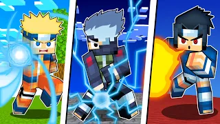 Choose Your Random Naruto Power in Minecraft, Then Battle