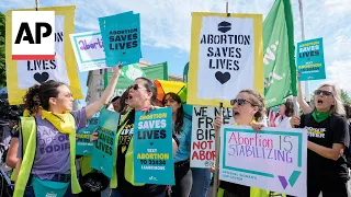 Protests outside Supreme Court as SCOTUS hears Idaho emergency abortions case