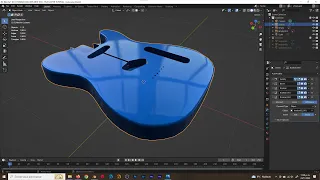 Curso Blender Gratuito: Modelar una guitarra eléctrica en Blender (Parte 1)