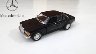 Mercedes Benz W123 AMG Diecast Model Car - 1:36 Scale | Miniature Automobiles, Collectibles