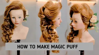 how to make magic puff || beautiful hairstyle ❣️