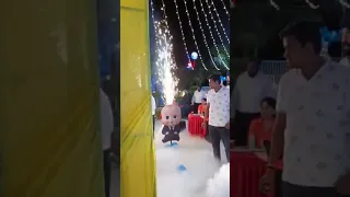 #shorts | Boss baby fog entry | Birthday theme Decore