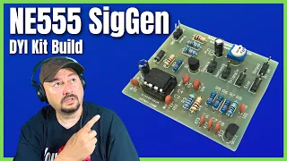 DIY NE555 Signal Generator Kit Build