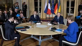 Ukraine-Gipfel in Paris: Putin und Selenskyj treffen erstmals aufeinander