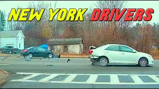BEST OF NEW YORK DRIVERS 2023  |  30 Minutes of Road Rage, Accidents, Convenient Cop & More
