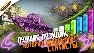 САМЫЕ ИМБОВЫЕ позиции в начале боя в Wot blitz | Вот Блиц / Tanks Blitz Обучение