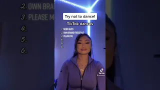 Try not to dance TikTok Dances #tiktokdump