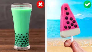 POP IT BUBBLE TEA || Yummy Dessert Recipes And Mouth-Watering Food Ideas For The Whole Family