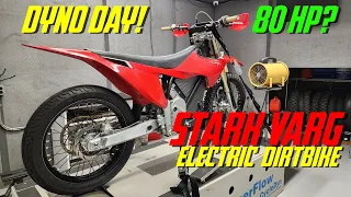 80hp Stark Varg Electric Dirtbike on the Dyno!