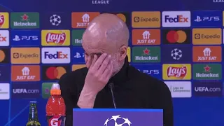 Реакция ГВАРДИОЛЫ на поражение в полуфинале ЛЧ | Реал Мадрид 3:1 Манчестер Сити