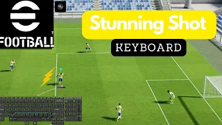 Stunning Shot Tutorial | Keyboard Controls | efootball 2023 | PC