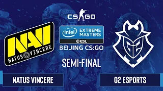 CS:GO - G2 Esports vs. Natus Vincere [Train] Map 2 - IEM Beijing 2020 Online - Semi-final - EU