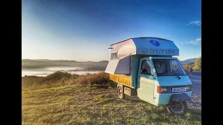 Mit dem APE TM Wohnmobil über die Alpen in die Toscana, 3252 km in 14 Tagen