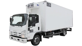 Обзор Isuzu NQR 90 Рефрижераторный фургон +5С…-18С, фургон 41 м3, 12 европаллет