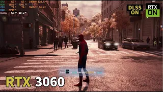 Marvel's Spider-Man Remastered | RTX 3060 - RYZEN 5 2600 | RTX,DLSS ON/OFF | LOW - VERY HIGH | 1080p