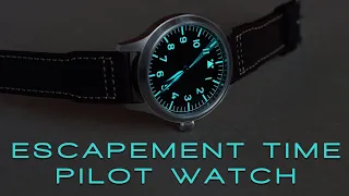 Escapement Time Pilot Watch