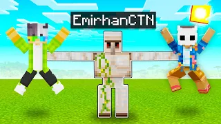 Minecraft MANHUNT ama KILIK DEĞİŞTİRİYORUM!