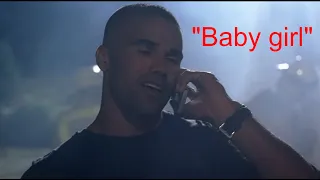 Criminal Minds: Derek Morgan calling Penelope Garcia “baby girl” compilation