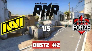 ГРУППА А. NAVI vs FORZE. Map-2 Dust2. StarLadder CIS RMR 2021