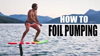 How to Foil pumping | Hydrofoil Surfing