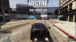 GTA TUNER Online Street Race - Up Your Alley - 01:04:564