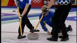 Sweden vs Switzerland - Women's Curling Final - Turin 2006 Winter Olympic Games