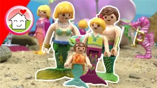 Playmobil Film - Familie Hauser bei den Meerjungfrauen - Spielzeug Video für Kinder