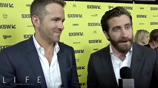 Ryan Reynolds & Jake Gyllenhaal at the World Premiere of LIFE