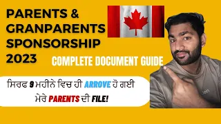 Parents & grandparents sponsorship 2023| PGP 2023 | Parents Sponsorship| Parents PR Canada