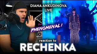 Diana Ankundinova Reaction Rechenka Реченька LIVE (MEZMORIZED!) | Dereck Reacts